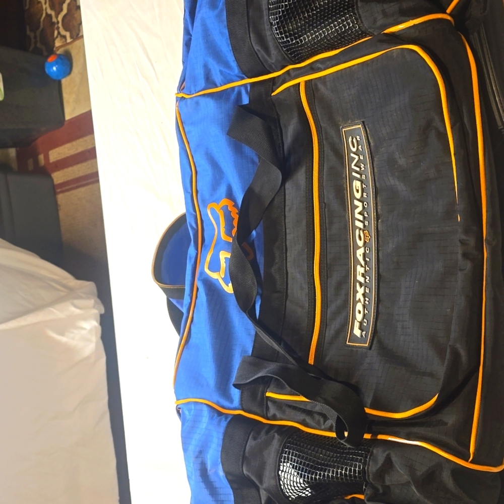 Fox riding bag
